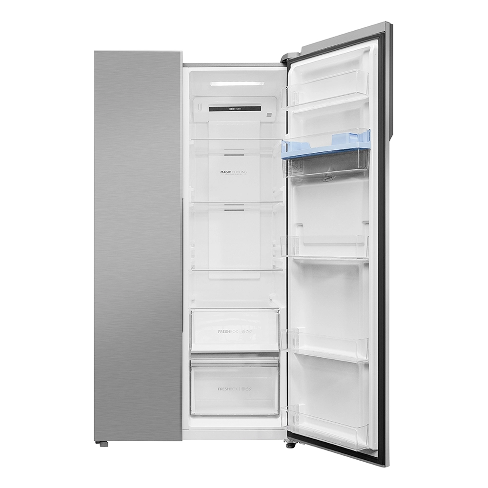 Haier 596 L Double Door Side By Side Refrigerator, Expert Inverter Technology  and Water Dispenser HRS-682SWDU1